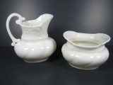 Lot Lenox China COLONIAL Creamer Pitcher Sugar Bowl